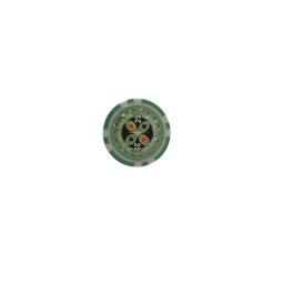 Set 25 jetoane poker ABS 11,5 gr model Ultimate, inscr. 25