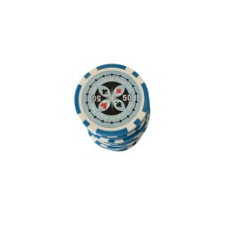 Set 25 jetoane poker ABS 11,5 gr model Ultimate, inscr. 50