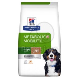 Hill's Prescription Diet Metabolic + Mobility Weight + Joint Care hrana uscata pentru caini 12 kg