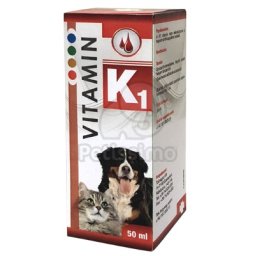 Vitamina K1 pentru câini și pisici 50 ml