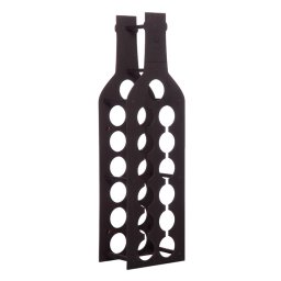 Raft Wine House negru vertical 13 sticle vin