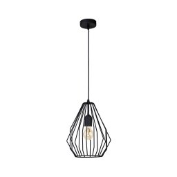 Lustra pe cablu BRYLANT BLACK 1xE27/60W/230V