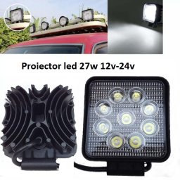 Proiector LED 27W patrat