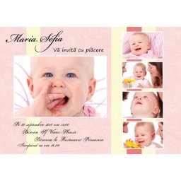 Invitatii botez personalizate