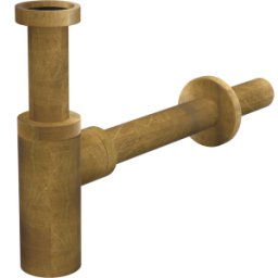 Sifon design bronz pentru lavoar DN32 Alcaplast