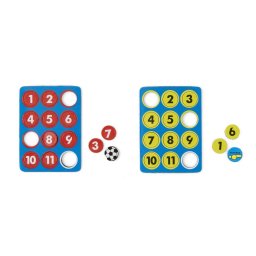 Set 24 magneti pentru tabla antrenor fotbal