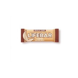 Baton cu alune si carob raw bio 47gr LIFEBAR