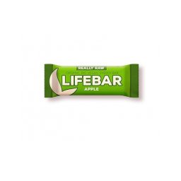 Baton cu mere raw bio 47gr LIFEBAR