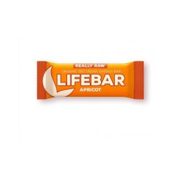 Baton cu caise raw bio 47gr LIFEBAR