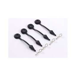 Body Pin (Agrafe) caroserie cu sustinere din cauciuc 1/8