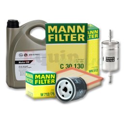 Pachet revizie Opel Astra G 2.0 16V 136CP Z20XEV Mann