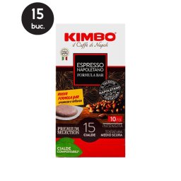 15 Paduri Biodegradabile Kimbo Espresso Napoletano - Compatibile ESE44