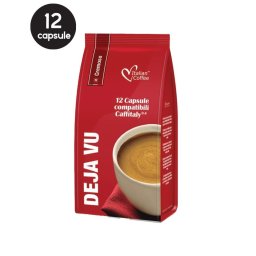 12 Capsule Italian Coffee Deja Vu Cremoso – Compatibile Cafissimo / Caffitaly / BeanZ