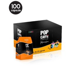 100 Capsule Pop Caffe Miscela 1 Intenso – Compatibile Uno System