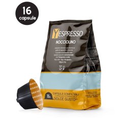 16 Capsule Yespresso Nocciolino – Compatibile Dolce Gusto