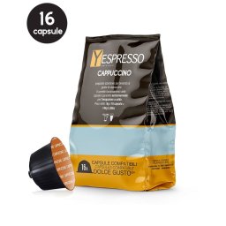 16 Capsule Yespresso Cappuccino – Compatibile Dolce Gusto