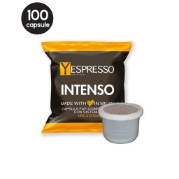 100 Capsule Yespresso Intenso – Compatibile Uno System
