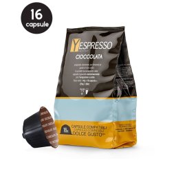 16 Capsule Yespresso Cioccolato – Compatibile Dolce Gusto