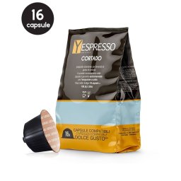 16 Capsule Yespresso Cortado - Compatibile Dolce Gusto