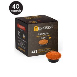 40 Capsule Yespresso Cremoso – Compatibile A Modo Mio