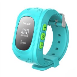 Ceas Telefon Smartwatch monitorizare copii TarTek™ Q50, Albastru cu GPS