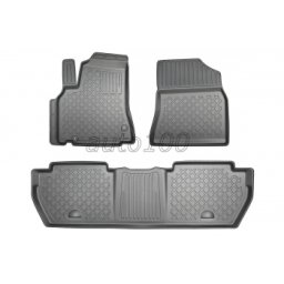 Covorase cauciuc auto tip tavita dedicate Citroen Berlingo II / Peugeot Partner II 5/7 seats 2008-