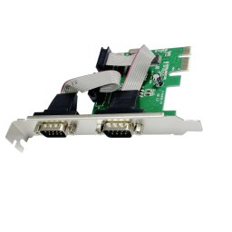 Placă de Expansiune Compatibilă cu PCI Express către Serial RS232 (2 porturi)
