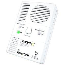 Detector de gaz metan si monoxid de carbon Prevent D, 10 ani durata de viata, transport gratuit