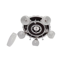 Spot LED ARONA 5xE27/15W/230V negru + LED