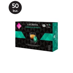 50 Capsule Cafe Royal Espresso Decaffeinato - Compatibile Nespresso Professional