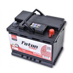 Acumulator auto Foton Start 60Ah 540A (Format baterie auto: Normal (h=190mm))
