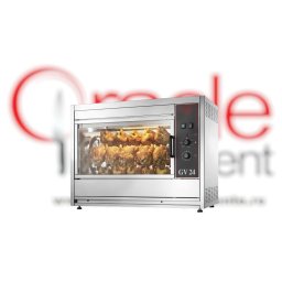 Rotisor ventilat electric, 4 țepușe, 20/24 pui, CB Italia