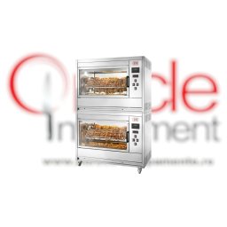 Rotisor ventilat electric, 8/10 țepușe, 40/48 pui, mobil CB Italia