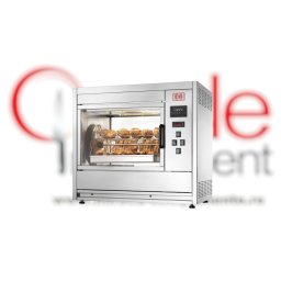 Rotisor pui ventilat electric, 4 țepușe, 16/20 pui, CB Italia