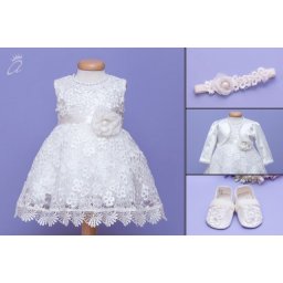 Set botez 4 piese Flowers of Eden