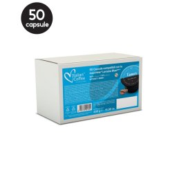 50 Capsule Italian Coffee Essenza Decaffeinato – Compatibile Lavazza Blue