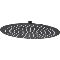 Dispersor fix - rotund negru anticalcar 30 cm diametru NAC_203K