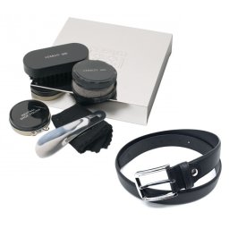 Cadou Business Desk Etiquette Shoe Care Set by Cerruti 1881 si curea Grazie Filipeti