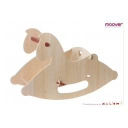 Balansoar din lemn - culoare lemn natur