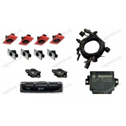 Kit Retrofit Original Senzori parcare Audi Parking System Fata Spate AUDI A4 B8 cu modul 8K0919475AA