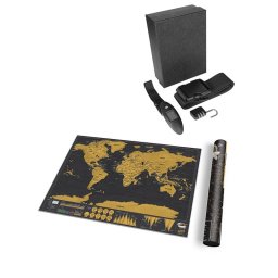 Set Traveller - Trusa de calatorie Deluxe si Harta razuibila