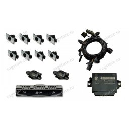 Kit Retrofit Original Senzori parcare Audi Parking System Fata Spate AUDI Q5 8R cu modul 8K0919475AA