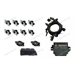 Kit Retrofit Original Senzori parcare Audi Parking System Fata Spate AUDI Q3 8U cu modul 8X0919475AH