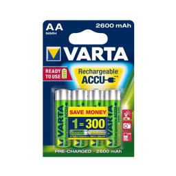 Varta 5716 - 4 baterii reîncărcabile AA NiMH 2600mAh 1,2V
