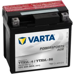 Acumulator Moto Varta AGM 12V 4Ah TX5L-BS 504012003