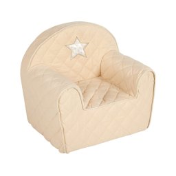Fotoliu pentru copii Star - beige