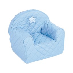 Fotoliu pentru copii Star - blue