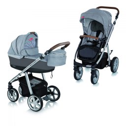 Carucior multifunctional 2:1 Alaska Grey 2018 Next Manhattan