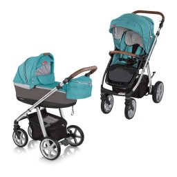 Carucior multifunctional 2:1 Next Manhattan Florida Turquoise 2017