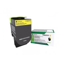 LEXMARK 71B20Y0 YLW RETURN PROG. TONER